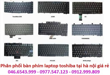 Bàn phím laptop toshiba